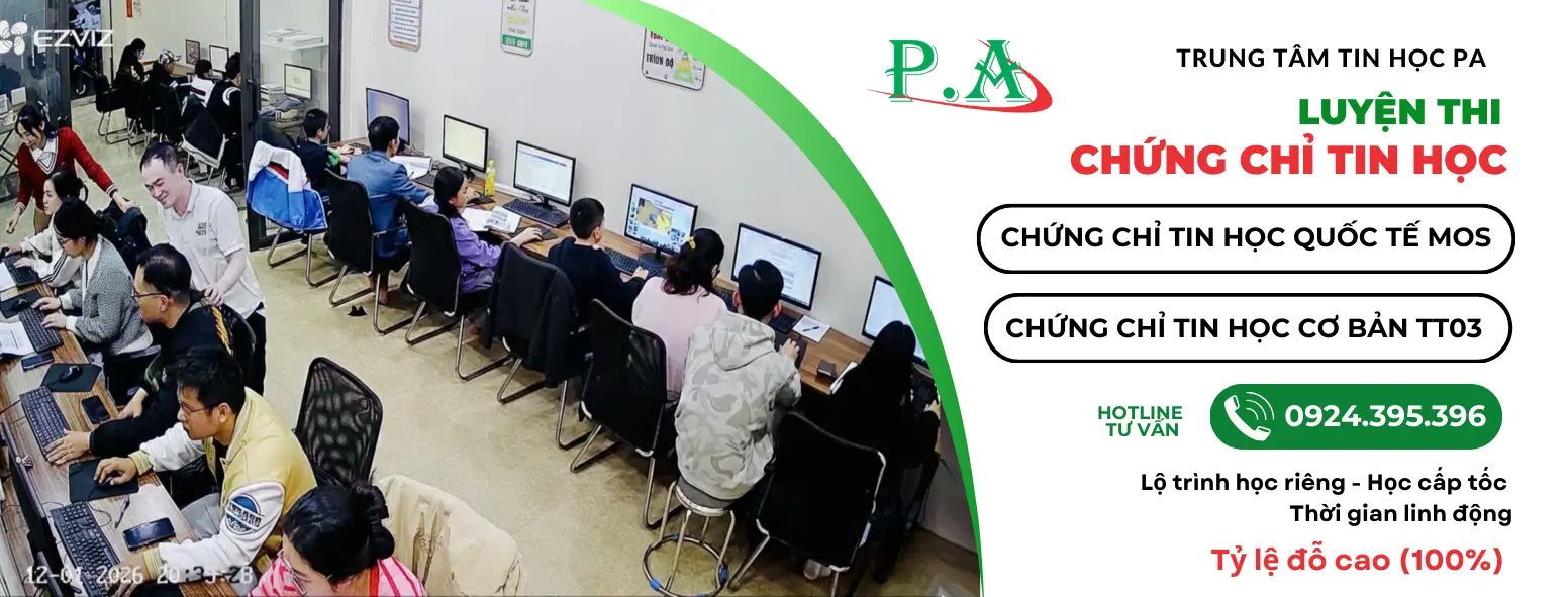 Trung Tâm Tin Học PA