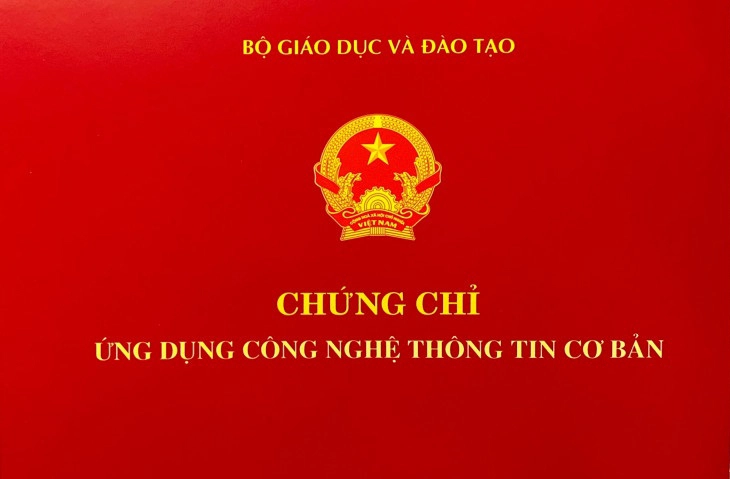 Luyện thi Chứng chỉ tin học TT03 của Bộ Giáo Dục